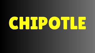 How to pronounce Chipotle  How to say CHIPOTLE CORRECTLY [upl. by Almund]