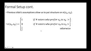 HotellingDowns Spatial Voting Model  Median Voter Theorem [upl. by Donni]