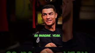 Ronaldo Roast Mrbeast at his new podcast mrbeast ronaldo cr7 football [upl. by Aihsoj]