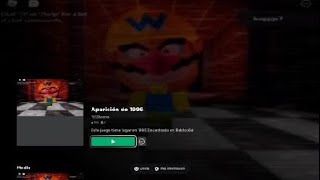 Roblox WARIO apparition [upl. by Newra]