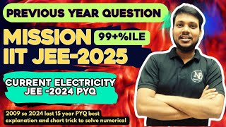 IITJEE 2024 QUESTION of Current ElectricityIITJEE PYQ  IITJEE LAST 15 Year Question [upl. by Ahsyle156]