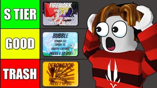 Ranking All Badge Gloves in Slap Battles  Roblox [upl. by Orutra]