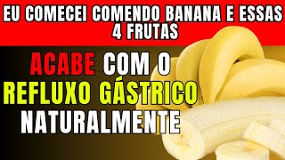 Chega de Queimação 5 Alimentos que Cortam o Refluxo Rápido [upl. by Ayal]