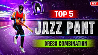 NEW TOP 5 DRESS COMBINATION WITH CLASSIC JAZZ PANT JAZZ PANT PRO DRESS UP LIKE MENA SERVER PLAYERS [upl. by Mahtal]