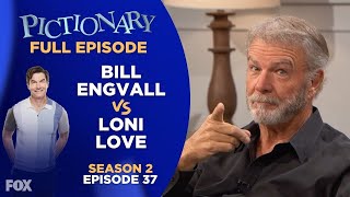 Ep 37 Bill Engvall Is Seeing Red  Pictionary Game Show  Full Episode Loni Love vs Bill Engvall [upl. by Beverley352]