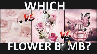 FLOWERBOMB EDP 🏅 vs FLOWERBOMB Dew 🏅🏅🏅 vs FLOWERBOMB Nectar 🏅🏅  Victor amp Rolf  ⚔️ Fragrance Battle [upl. by Maunsell881]