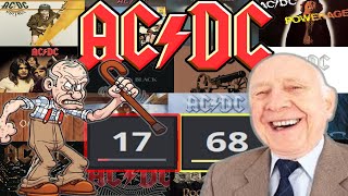 RANKING AND REVIEWING EVERY ACDC ALBUM [upl. by Pry]