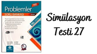 Bilgi Sarmal Problemler Simülasyon Test 27 [upl. by Eidoj980]