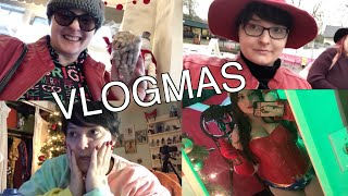 Candy Yule Bazaar amp More VLOGMAS 1st3rd [upl. by Ymereg]