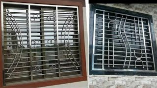 Top 50 Modern Window Grill Designs for House  Latest Window Grill Design Images for Home [upl. by Zonnya]