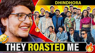 Getting Roasted by Indias Biggest Youtubers at Dhindora Shoot [upl. by Ettie]