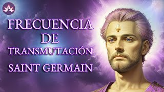 MÚSICA PARA TRANSMUTAR LO NEGATIVO EN POSITIVO  FRECUENCIA SAINT GERMAIN LA LLAMA VIOLETA [upl. by Pinzler24]