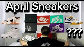 Best SNEAKERS in APRIL [upl. by Halsy]