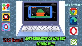 Best Emulator for low end pc [upl. by Bonney]