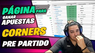 Como Ganar Apuestas de Corners Pre partido [upl. by Anoyet]