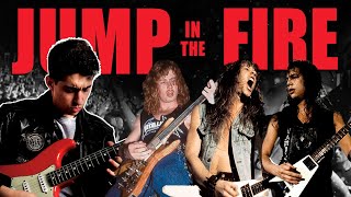 JUMP IN THE FIRE  METALLICA  GUITAR COVER [upl. by Scarface]