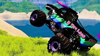 AdrenalinePumping Monster Truck Freestyle Competition 🏁🔥 [upl. by Anitteb]