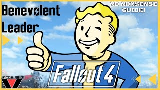 2024 Benevolent Leader 100 Happiness Settlement Guide Fallout 4 [upl. by Analiese]