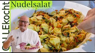 Nudelsalatmit Pfiff auf mediterrane Art schnell selber machen Rezept [upl. by Veta508]