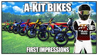 FINALLY testing the A KIT Bikes in MX BIKES [upl. by Nnyleimaj]