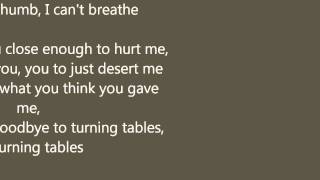 Adele  Turning Tables with lyrics [upl. by Jodee]