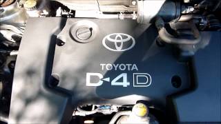 2007 TOYOTA COROLLA VERSO 20 D4D ENGINE  1CDFTV [upl. by Thedrick201]