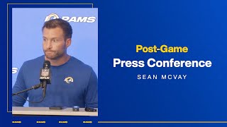 Rams Head Coach Sean McVay Reacts To Week 5 Loss To Cowboys [upl. by Garlanda173]