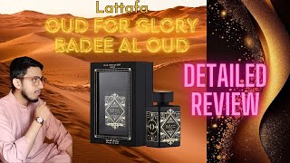 Lattafa Oud for GloryBadee al Oud Detailed Review UrduHindi [upl. by Ahseele212]