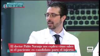 Implantes capilares con el Dr Pablo Naranjo  Estando Contigo  CMM [upl. by Lauralee]