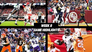 Every Week 8 Game Highlight [upl. by Wickner]