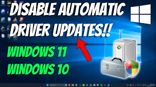 How To Disable Automatic Driver Updates in Windows [upl. by Sineray717]