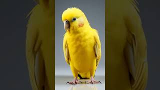 Yellow Budgie Stock Video ai video bird stockfootage yellowbudgie ytshorts birdvideo nature [upl. by Milford]