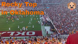 Rocky Top Pride of the Southland Tennessee Vols vs Oklahoma Sooners [upl. by Nosretep]