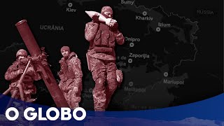 A guerra em três minutos vídeo mostra os confrontos no primeiro ano da invasão à Ucrânia [upl. by Refinaj]