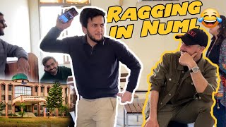 Ragging in Numl University Islamabad  University Vlogs  Numl Ragging vlog [upl. by Rekoob969]