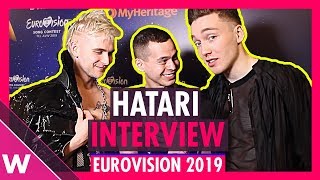 Hatari Iceland Interview  Eurovision 2019 first rehearsal [upl. by Eriuqs17]