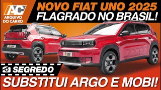 SEGREDO NOVO UNO JÁ ESTÁ NO BRASIL COMPACTO SERÁ BASEADO NO FIAT PANDA– SUBSTITUTOS DE ARGO E MOBI [upl. by Belden]