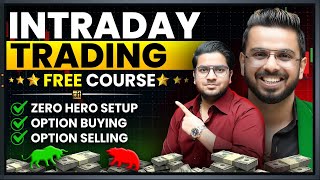 Free Intraday Trading Course  Option Buying Option Selling Zero Hero Strategy in 1 Video [upl. by Elenore]