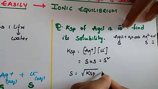 Tricks to Solve Solubility ProductKsp and Solubilitys Questions Easily  Ionic Equilibrium [upl. by Scurlock]