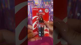 Coca Cola Lip Smacker 🥤asmr satisfying shorts [upl. by Weismann751]