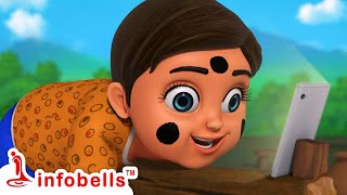 Thotake Hogu Thimma  Lazy Boy Song  Kannada Rhymes for Children  Infobells [upl. by Pump]