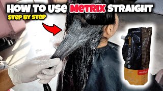 How To Use Matrix Straightening Cream  Matrix Opt straight Hair Cream  Metrix trade Cream Review [upl. by Fortune]