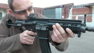 WE 888C GBB Airsoft HK416C [upl. by Tabina]