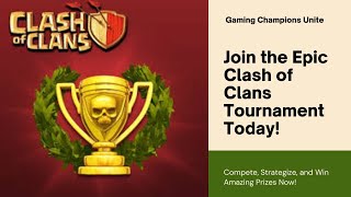 First Epic Clash of Clans tournament in Bangladesh [upl. by Suired740]