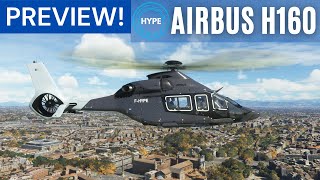 Hype Performance Group HPG H160  Preview Flight over Rome  Microsoft Flight Simulator [upl. by Notwal]