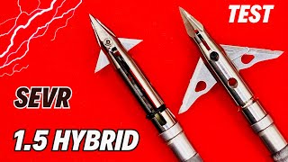 SEVR 15 HYBRID BROADHEAD TEST Highest Score to Date [upl. by Anilek998]