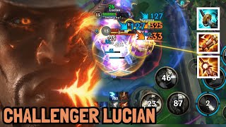 WILD RIFT  CHALLENGER HIGH NOON LUCIAN GAMEPLAY [upl. by Evy605]