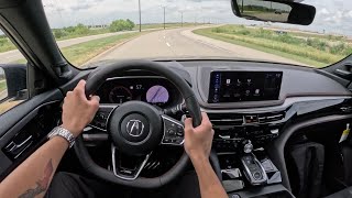 2025 Acura MDX ASpec  POV Driving Impressions [upl. by Aniwde917]