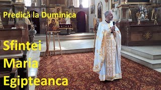 8 Predică la Duminica Sf Maria Egipteanca  Pr Daniel Benga 14042019 [upl. by Nohsad49]