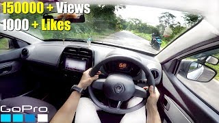 Renault Kwid GoPro POV Test Drive HD  SuperView Mode  DriveWithRic [upl. by Ellett]